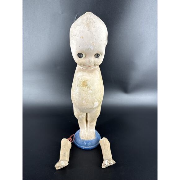 Vintage Large Chalkware Kewpie Doll Figurine 12” Cute READ - Picture 1 of 16